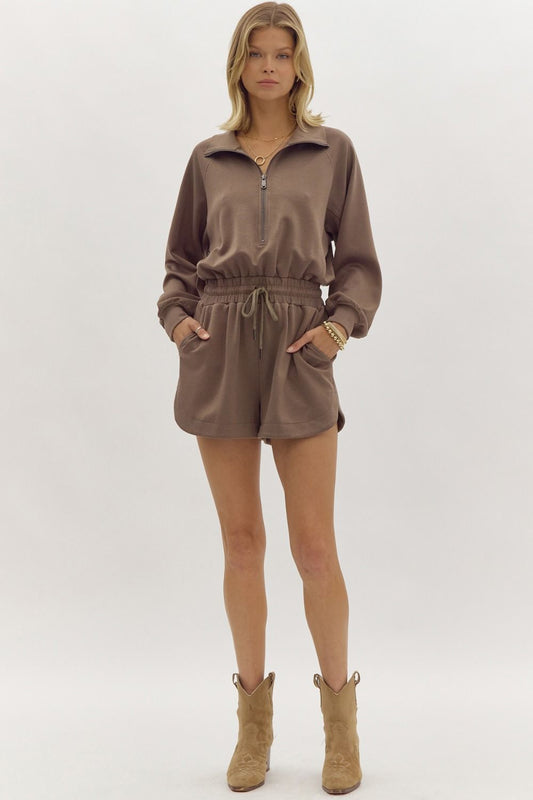 The Mocha Romper