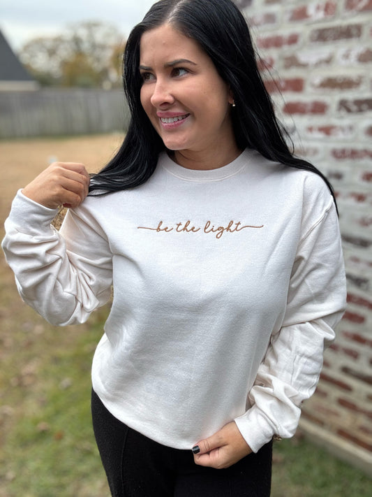 Be the light sweatshirt